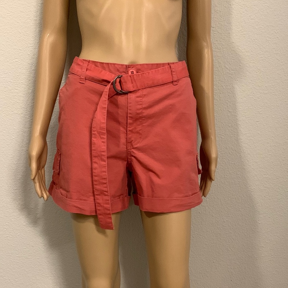 Shorts, mid-rise, Cotton, size 14, exc. condition